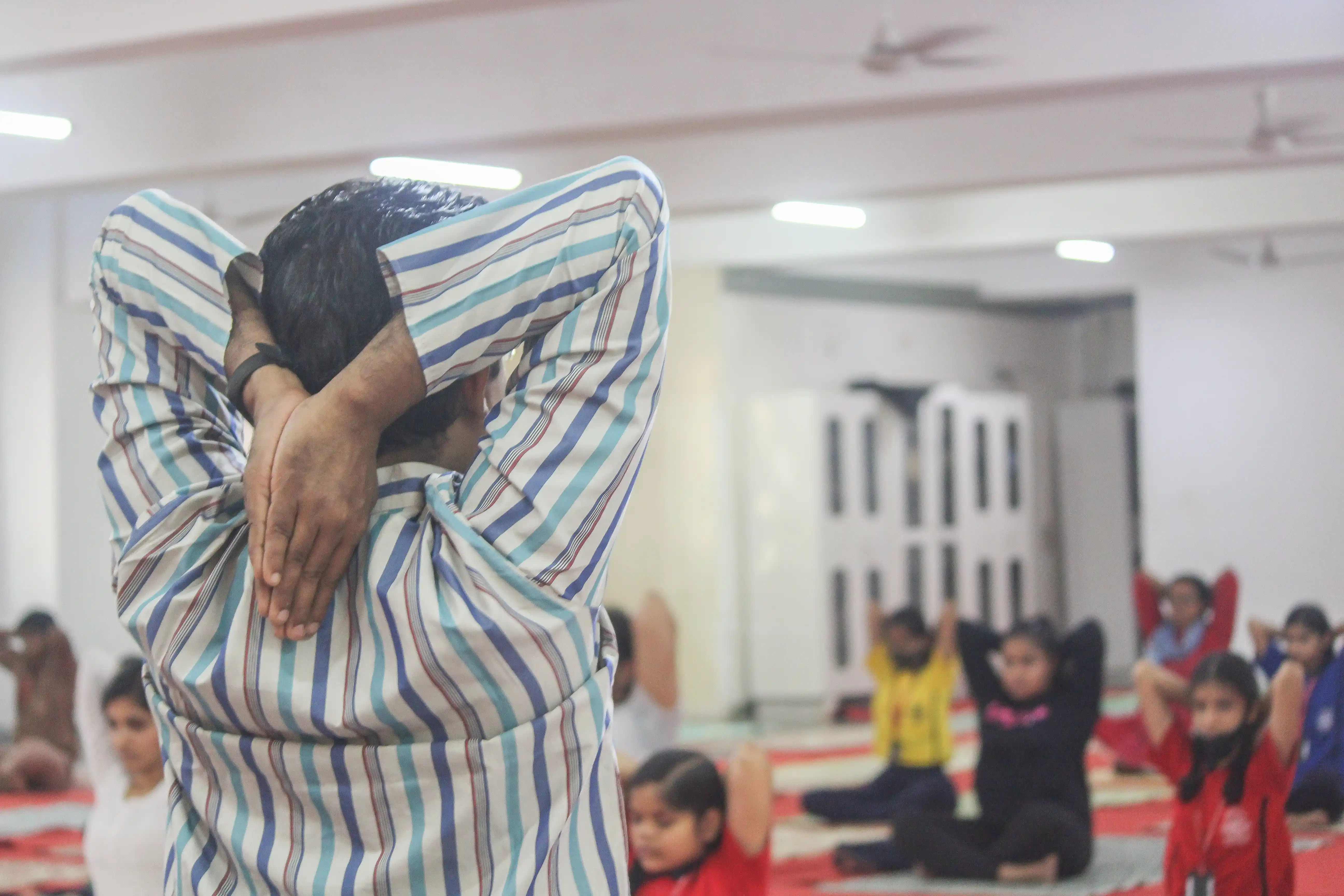 Personalized Yoga Sessions Mumbai - Serene yoga practitioner